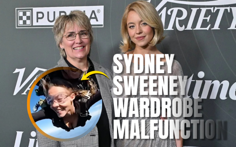 sydney sweeney wardrobe malfunction