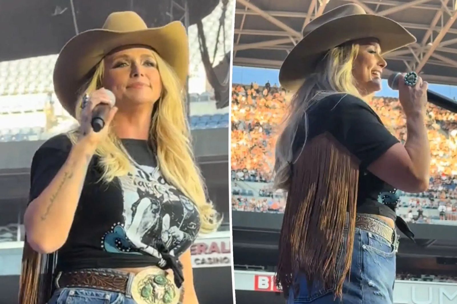 Miranda Lambert Wardrobe Malfunction